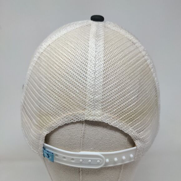 Reel Legends Snapback Trucker Hat Black OSFA Adjustable Embroidered Mesh Back - Picture 6 of 9